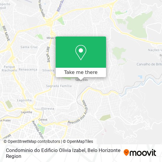 Condominio do Edificio Olivia Izabel map