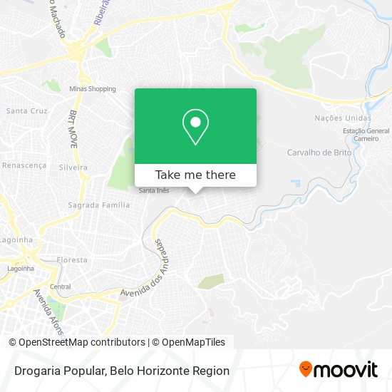 Drogaria Popular map