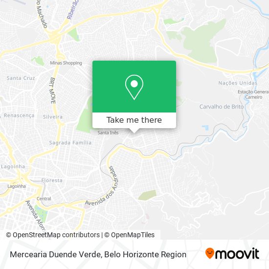 Mercearia Duende Verde map