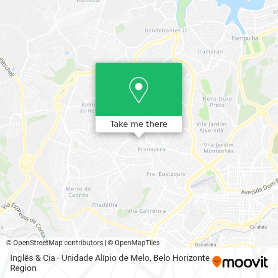 Inglês & Cia - Unidade Alípio de Melo map