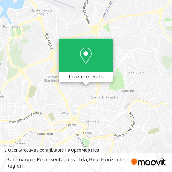 Batemarque Representações Ltda map