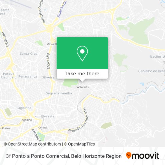 3f Ponto a Ponto Comercial map