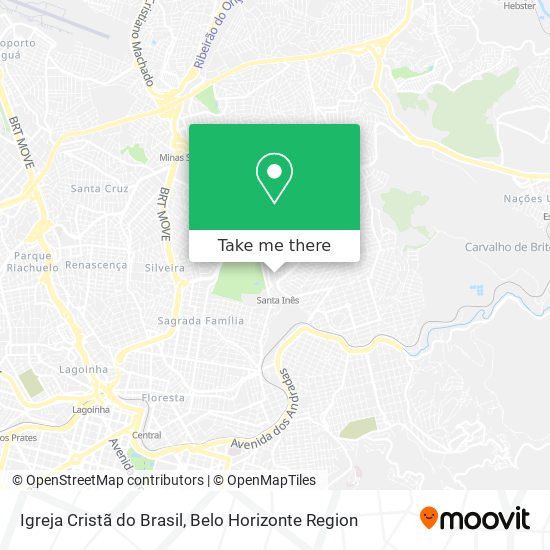 Igreja Cristã do Brasil map