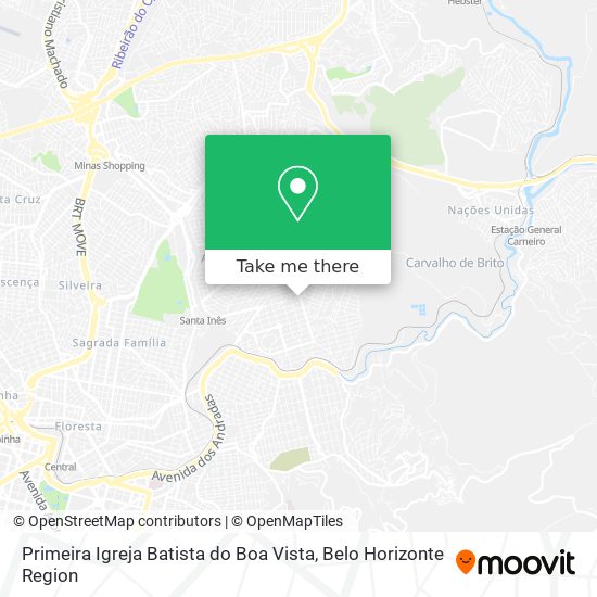 Primeira Igreja Batista do Boa Vista map