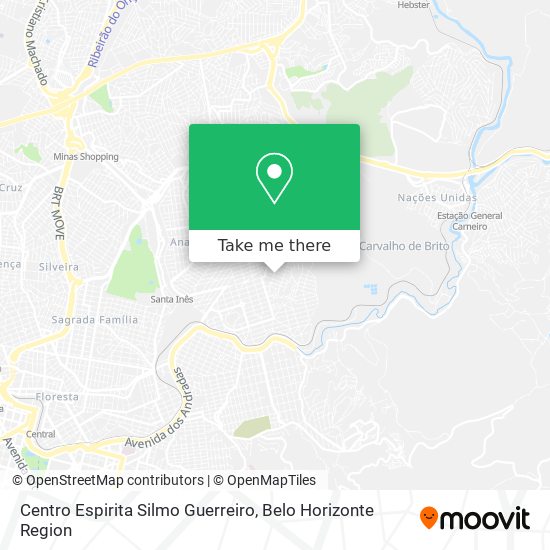 Centro Espirita Silmo Guerreiro map