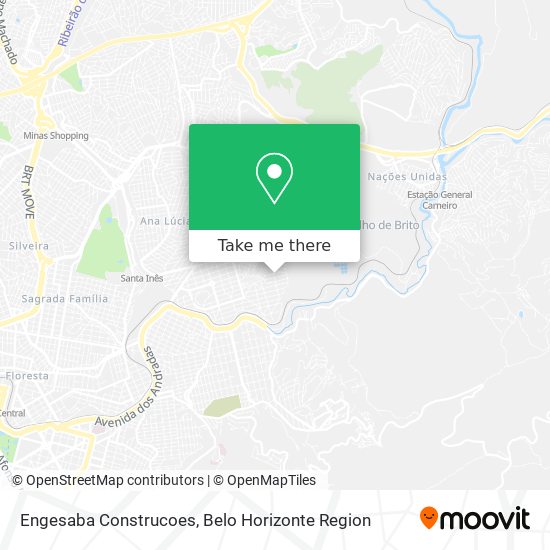 Engesaba Construcoes map