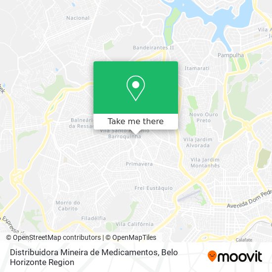 Distribuidora Mineira de Medicamentos map