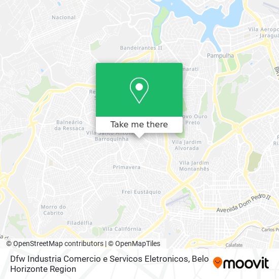 Dfw Industria Comercio e Servicos Eletronicos map