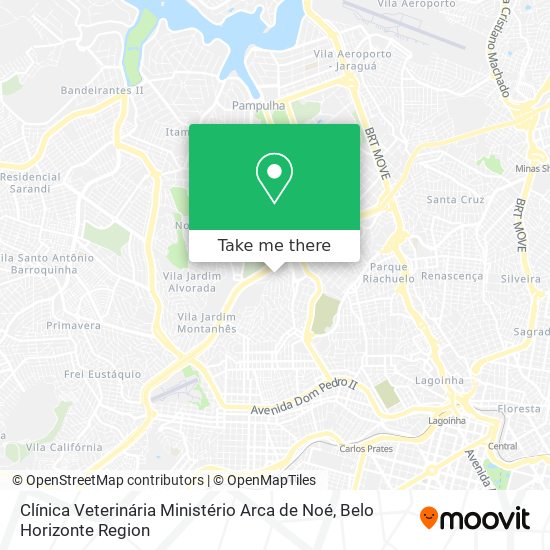 Clínica Veterinária Ministério Arca de Noé map