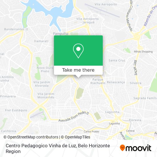 Centro Pedagogico Vinha de Luz map