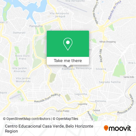 Centro Educacional Casa Verde map