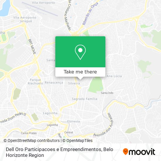 Dell Oro Participacoes e Empreendimentos map