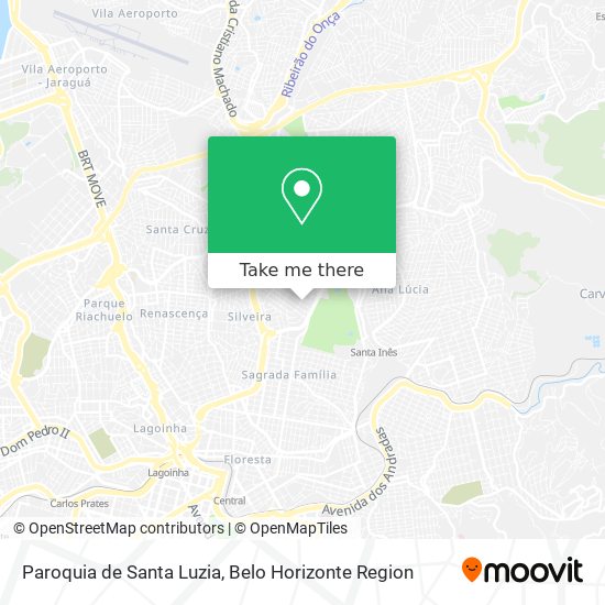 Paroquia de Santa Luzia map
