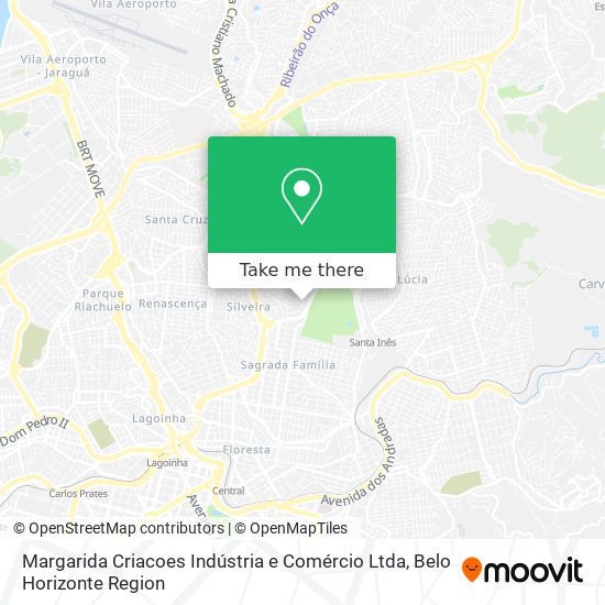 Margarida Criacoes Indústria e Comércio Ltda map