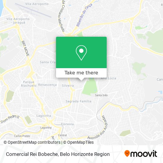 Comercial Rei Bobeche map