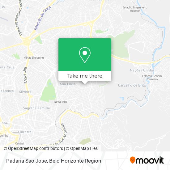 Padaria Sao Jose map