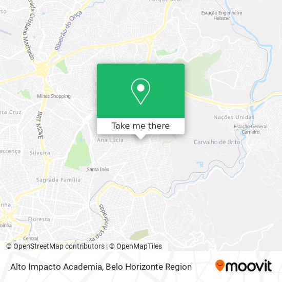 Alto Impacto Academia map