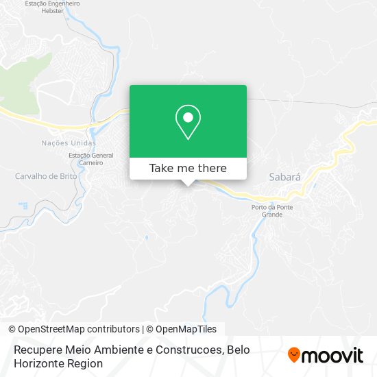 Recupere Meio Ambiente e Construcoes map
