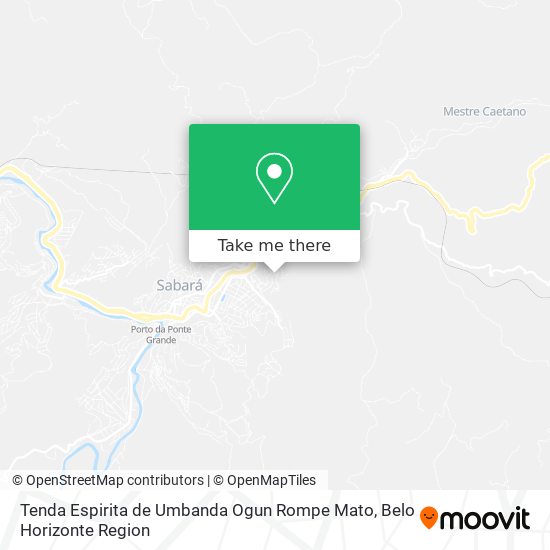 Tenda Espirita de Umbanda Ogun Rompe Mato map