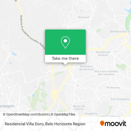 Residencial Villa Doro map