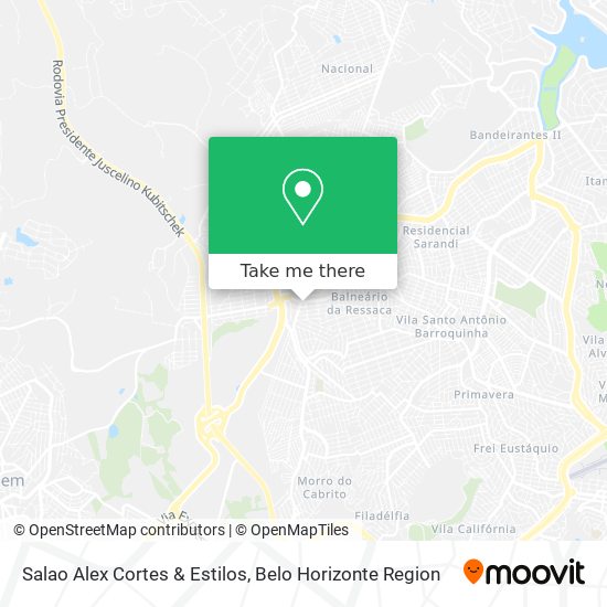Salao Alex Cortes & Estilos map