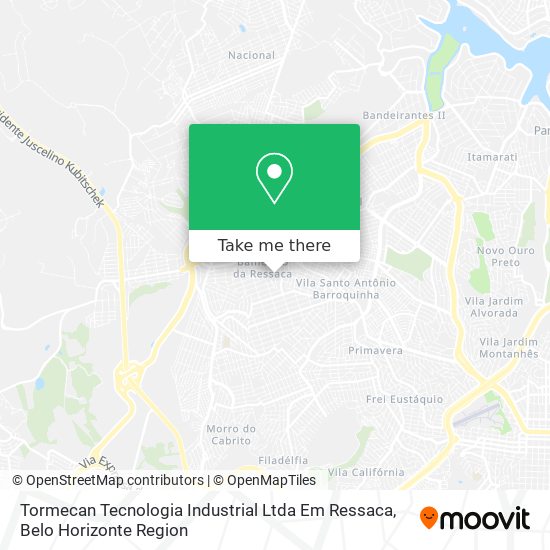 Tormecan Tecnologia Industrial Ltda Em Ressaca map