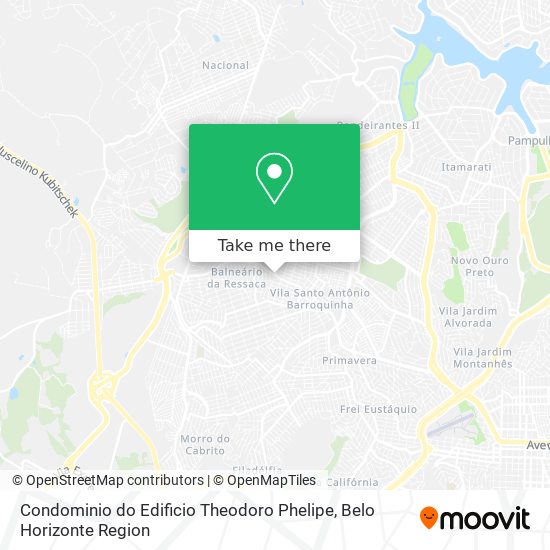 Condominio do Edificio Theodoro Phelipe map