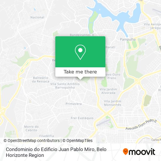 Condominio do Edificio Juan Pablo Miro map