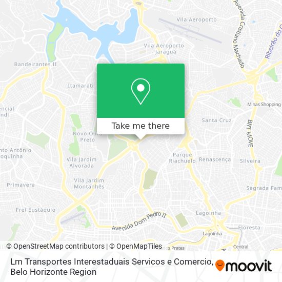 Lm Transportes Interestaduais Servicos e Comercio map