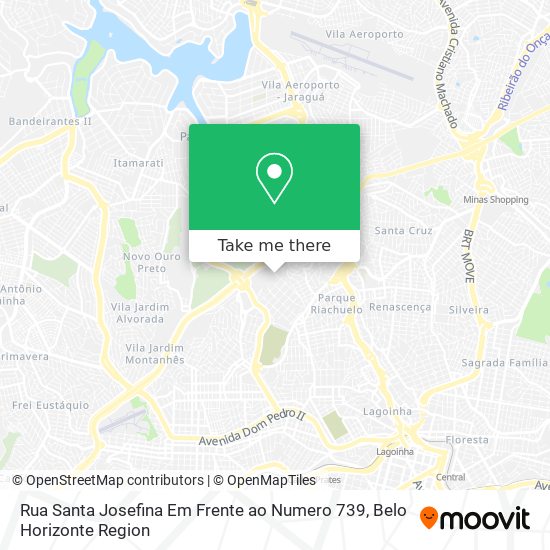 Rua Santa Josefina Em Frente ao Numero 739 map