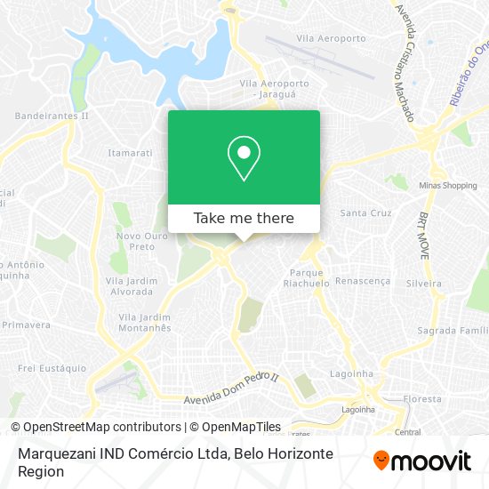 Marquezani IND Comércio Ltda map