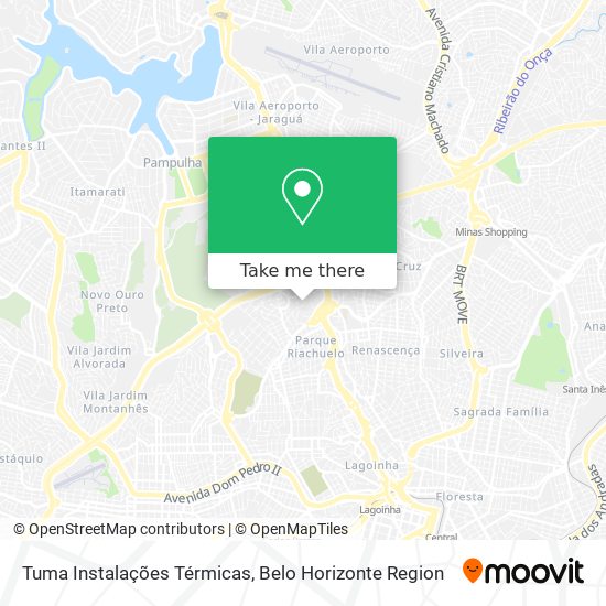 Tuma Instalações Térmicas map