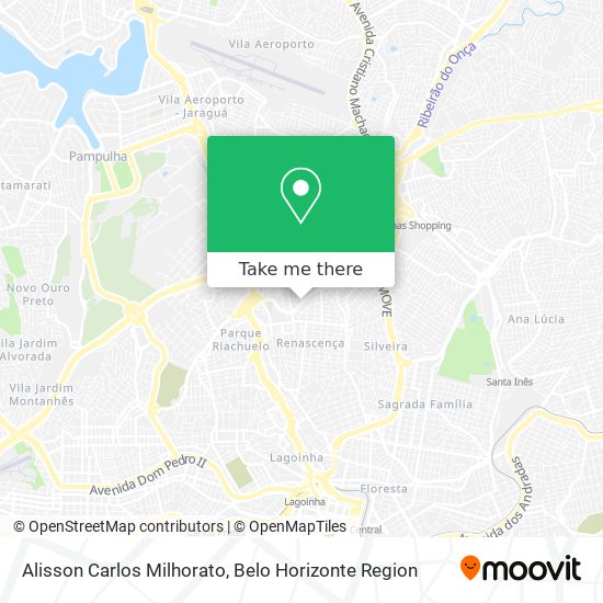 Alisson Carlos Milhorato map