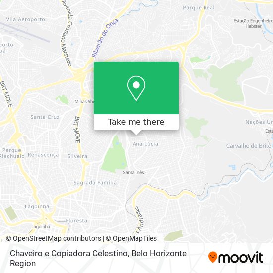 Chaveiro e Copiadora Celestino map