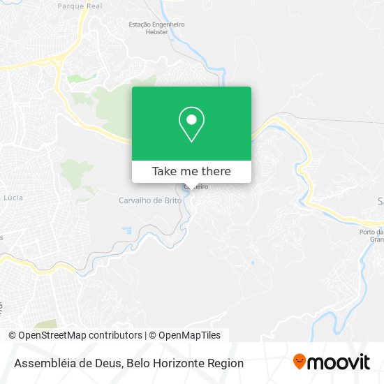 Assembléia de Deus map