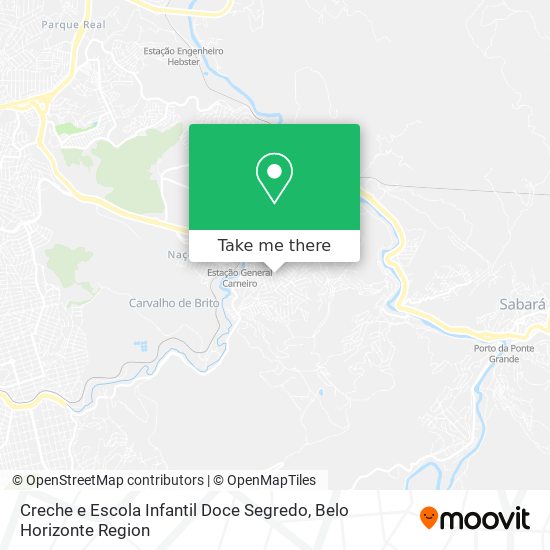 Creche e Escola Infantil Doce Segredo map
