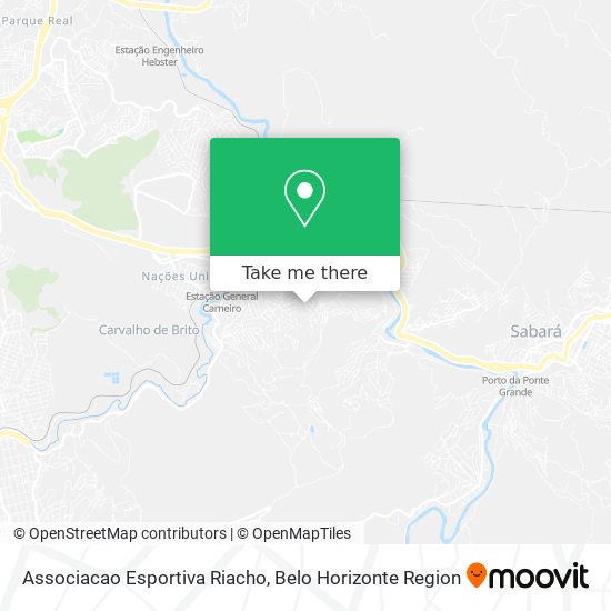 Associacao Esportiva Riacho map