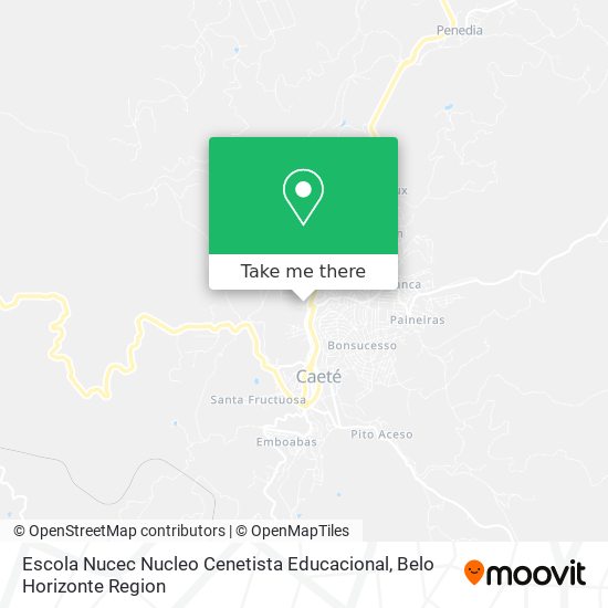 Escola Nucec Nucleo Cenetista Educacional map