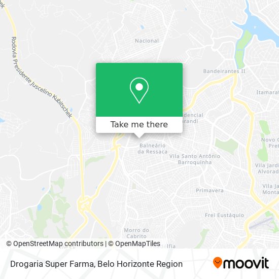 Drogaria Super Farma map