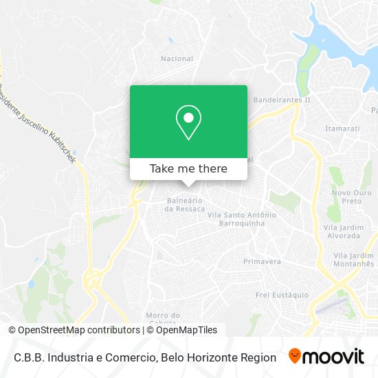 C.B.B. Industria e Comercio map