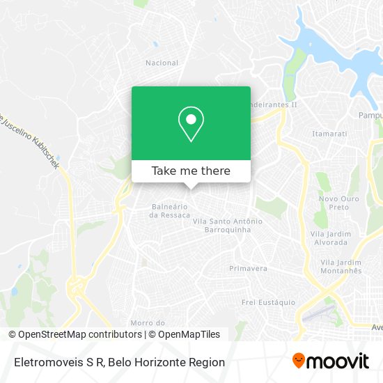 Eletromoveis S R map