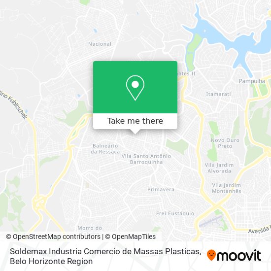Soldemax Industria Comercio de Massas Plasticas map