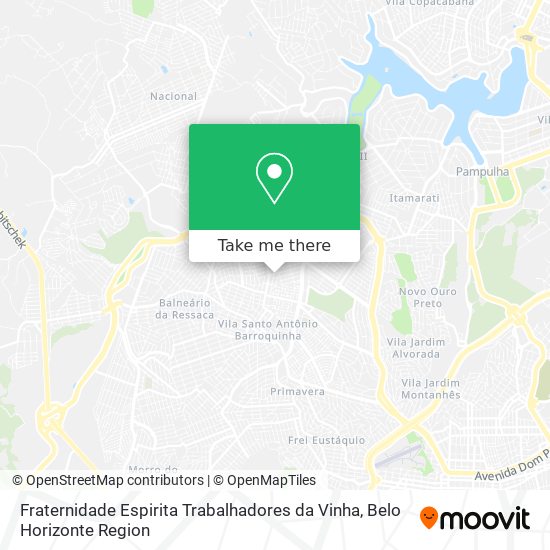 Fraternidade Espirita Trabalhadores da Vinha map