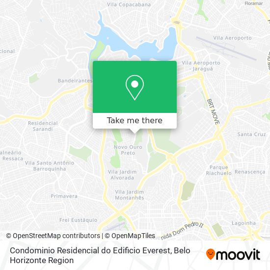 Condominio Residencial do Edificio Everest map