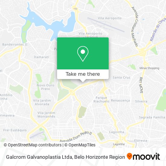 Galcrom Galvanoplastia Ltda map