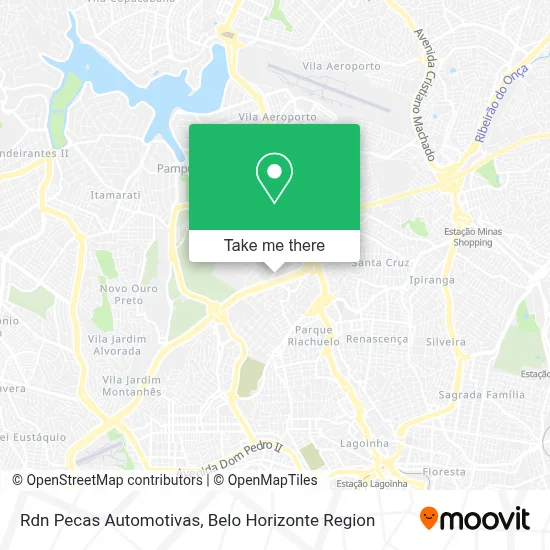 Rdn Pecas Automotivas map