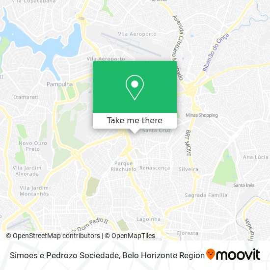 Simoes e Pedrozo Sociedade map
