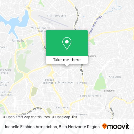 Isabelle Fashion Armarinhos map