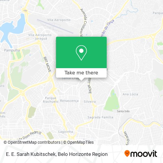 E. E. Sarah Kubitschek map