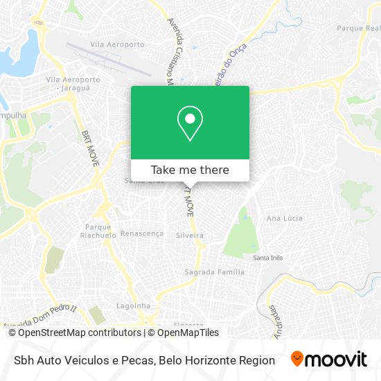 Sbh Auto Veiculos e Pecas map